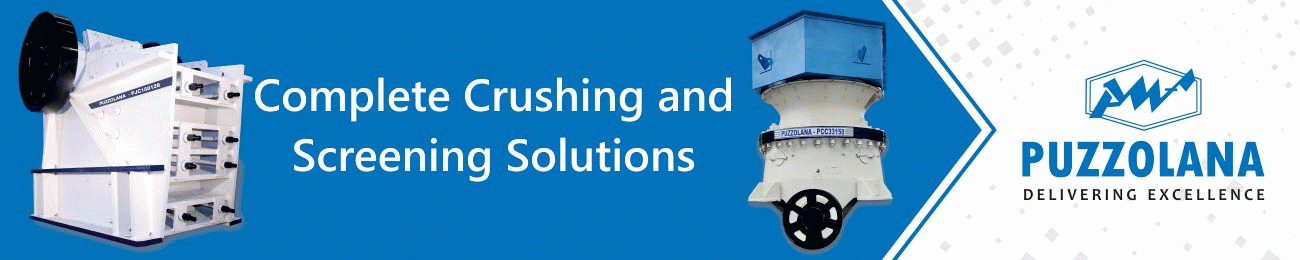 Puzzolana Complete Crushing and Screening Solution